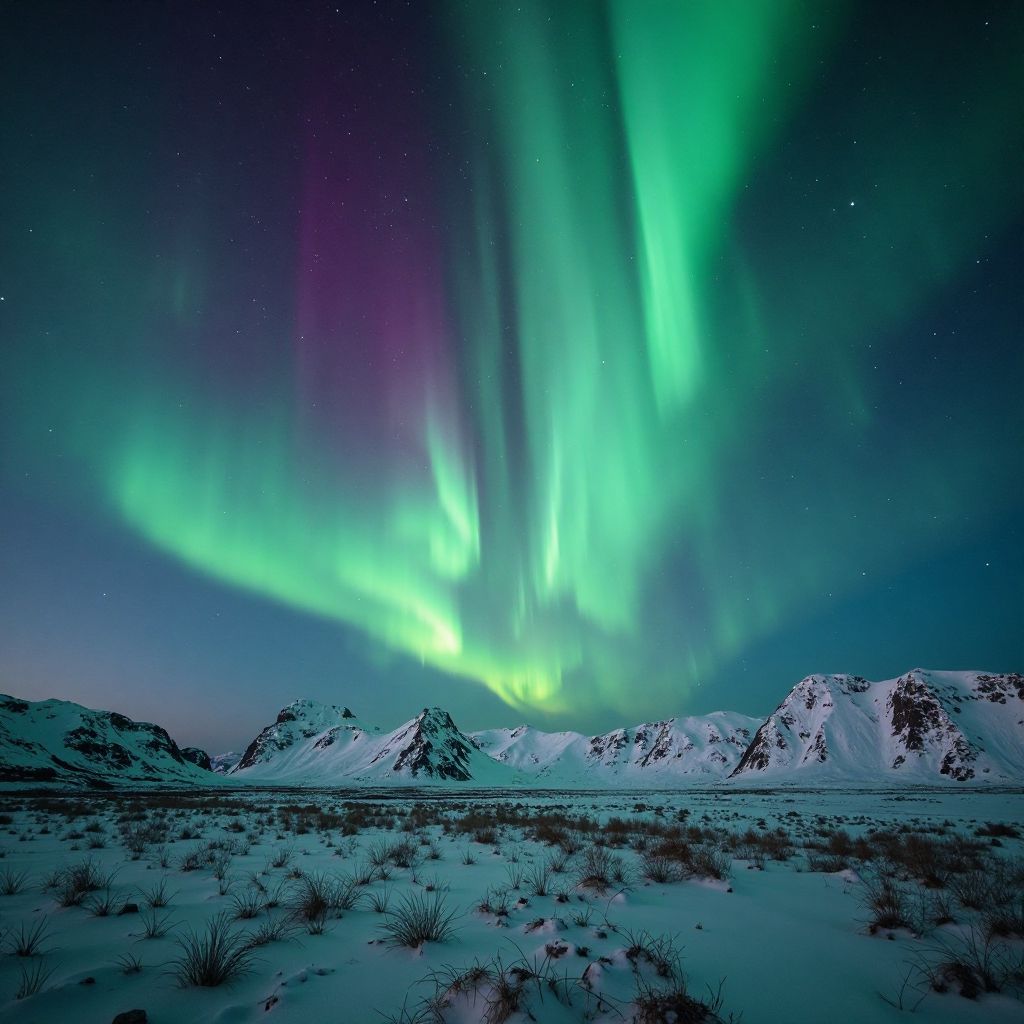 Nordlichter Island