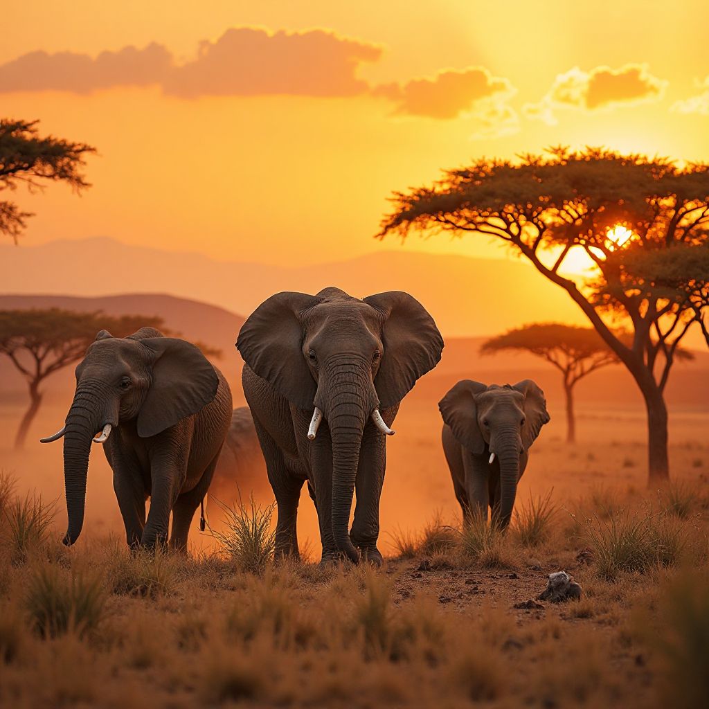 Safari Abenteuer Afrika
